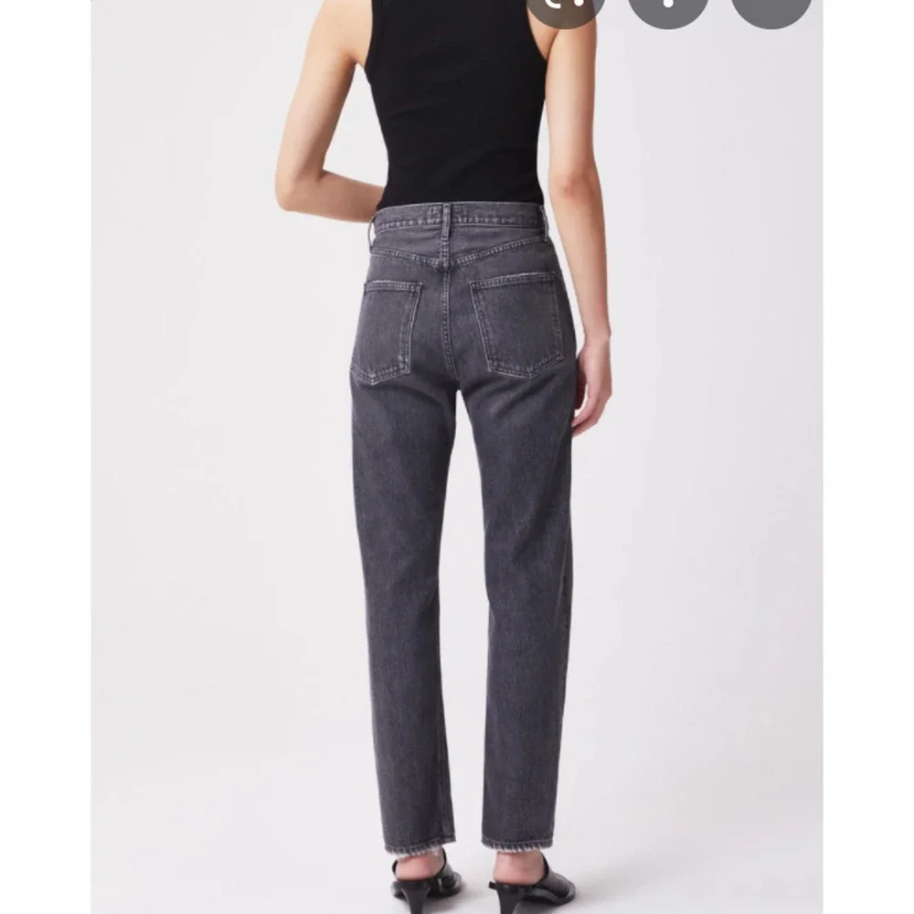 AGOLDE 90'S PINCH WAIST HIGH RISE STRAIGHT UNDERGROUND 23